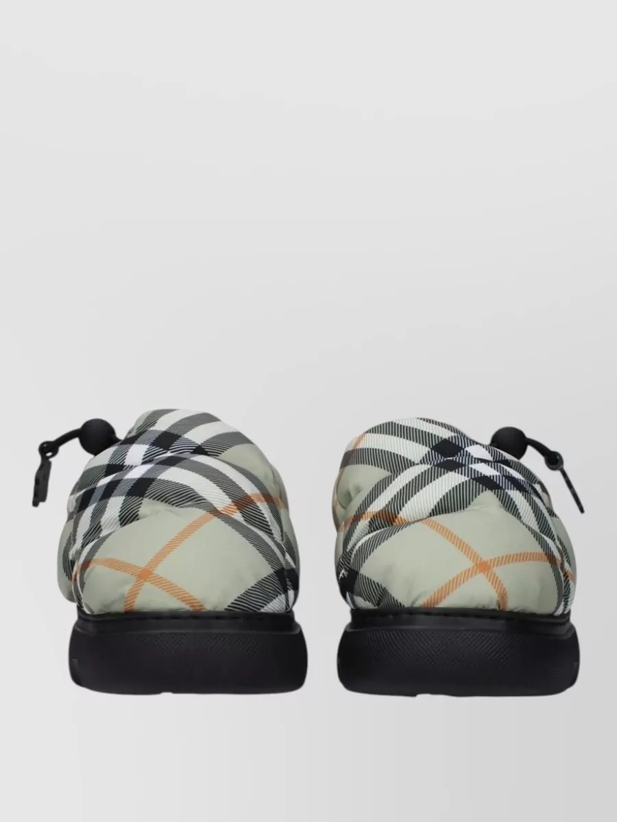 Burberry Plaid Loafers