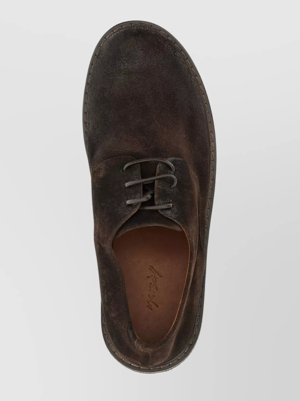 Marsell Lace-Up Suede Derby Shoes
