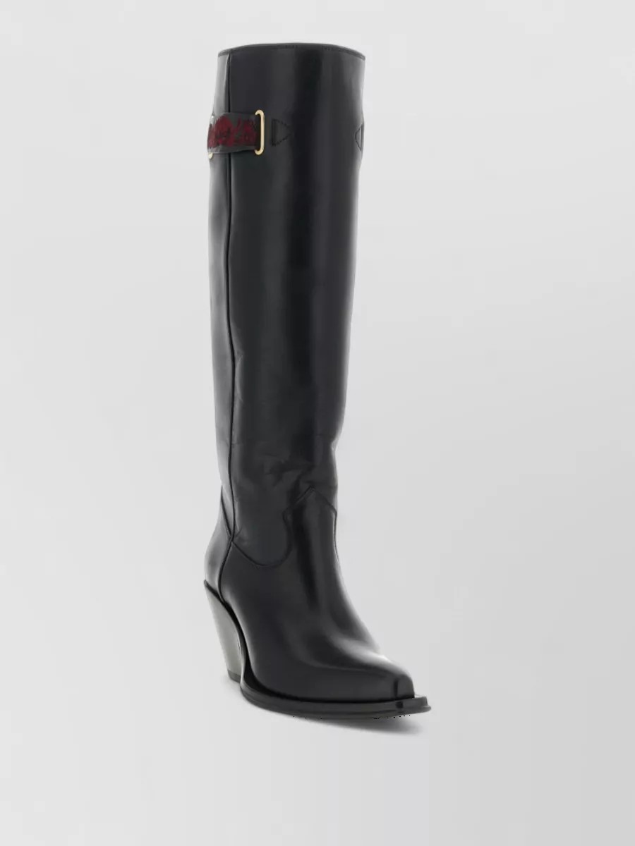 Chloé leather over-the-knee boots