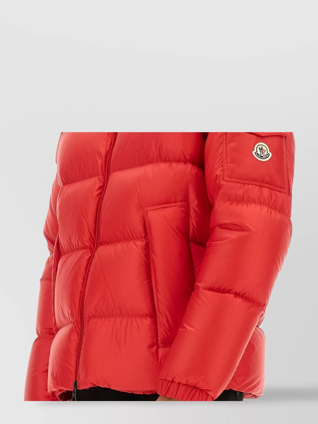 Moncler Hooded Padded Jacket Side Pockets