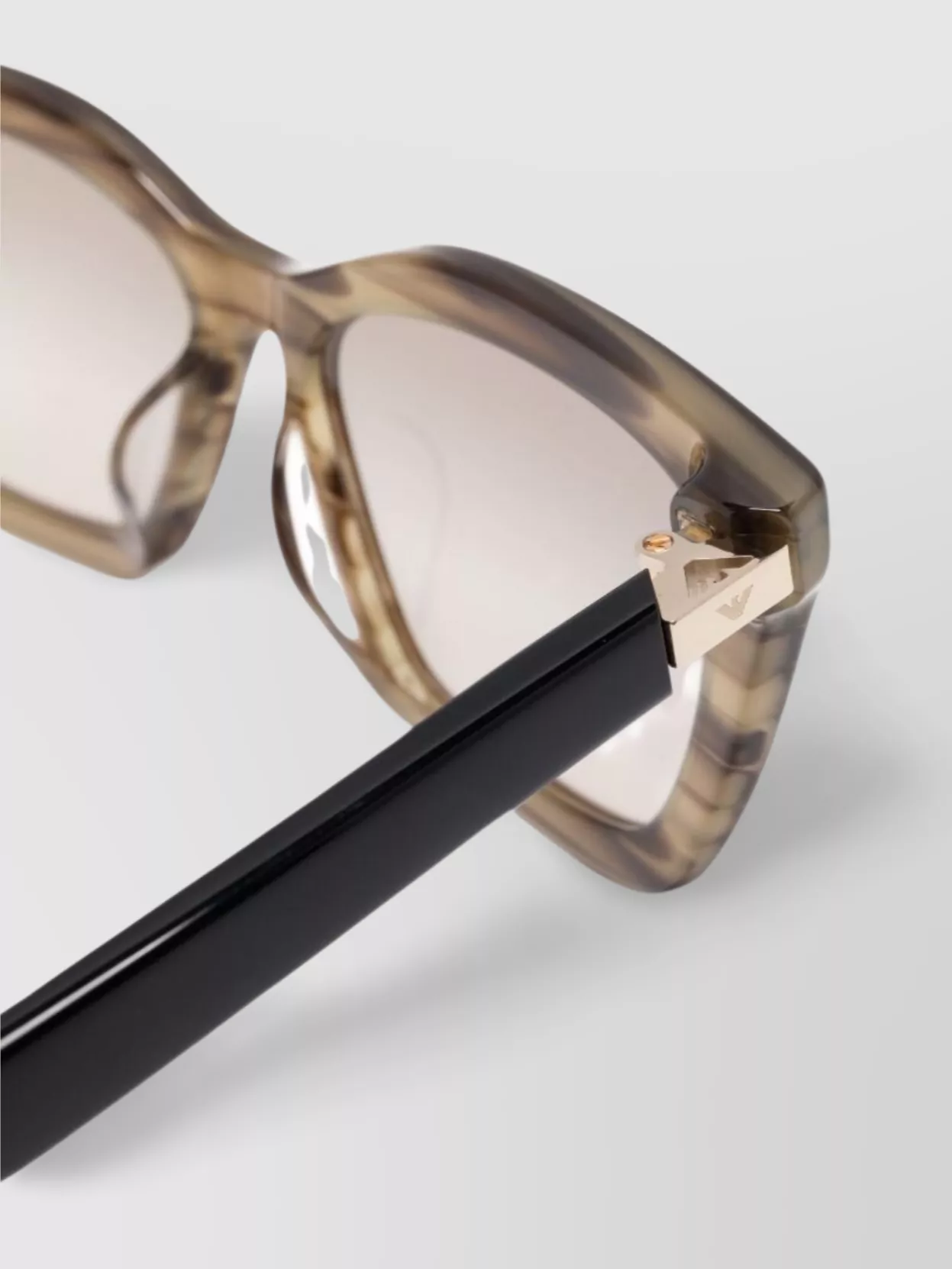 Emporio Armani Square Sunglasses Acetate Frame