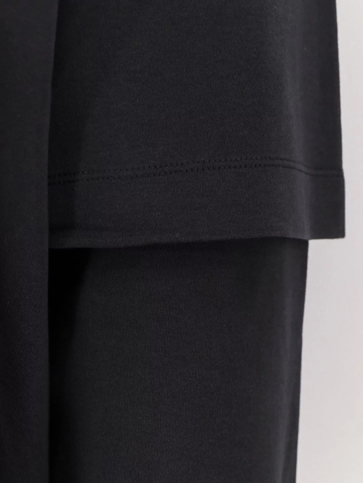 Darkpark Layered Cotton Crew Neck T-Shirt