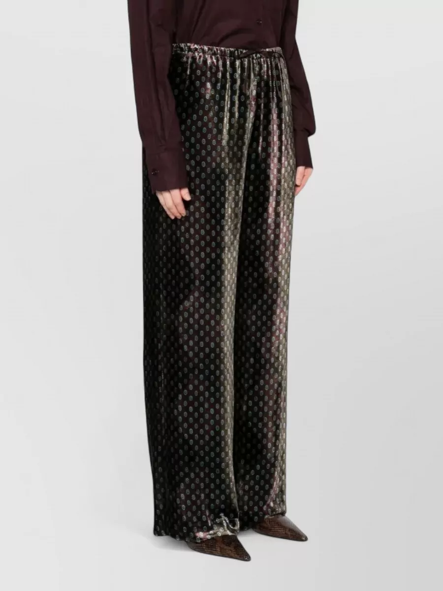 Dries Van Noten Wide-Leg Trousers