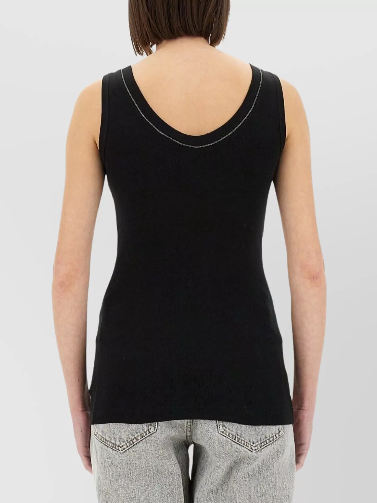 Brunello Cucinelli Tank Top In Cotton
