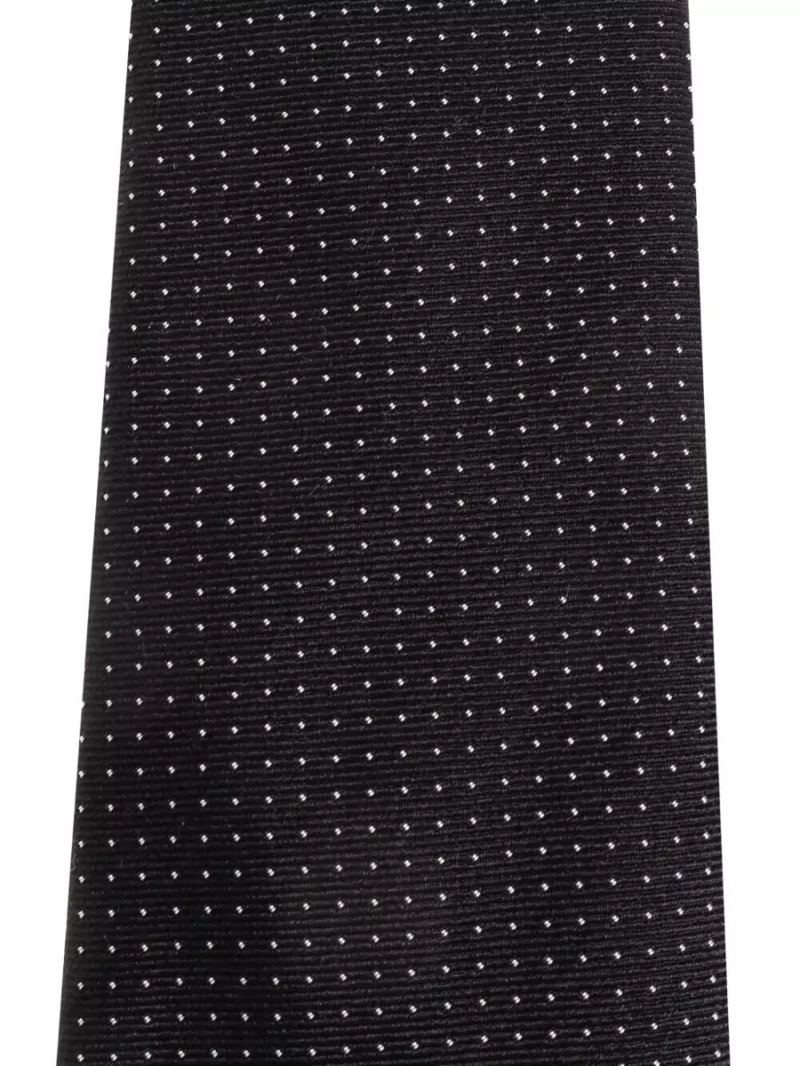 Giorgio Armani Tie Polka Dot Pattern Pointed Tip Standard