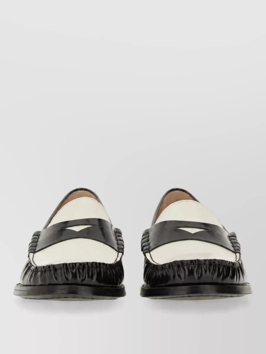 Stuart Weitzman Leather Moccasins