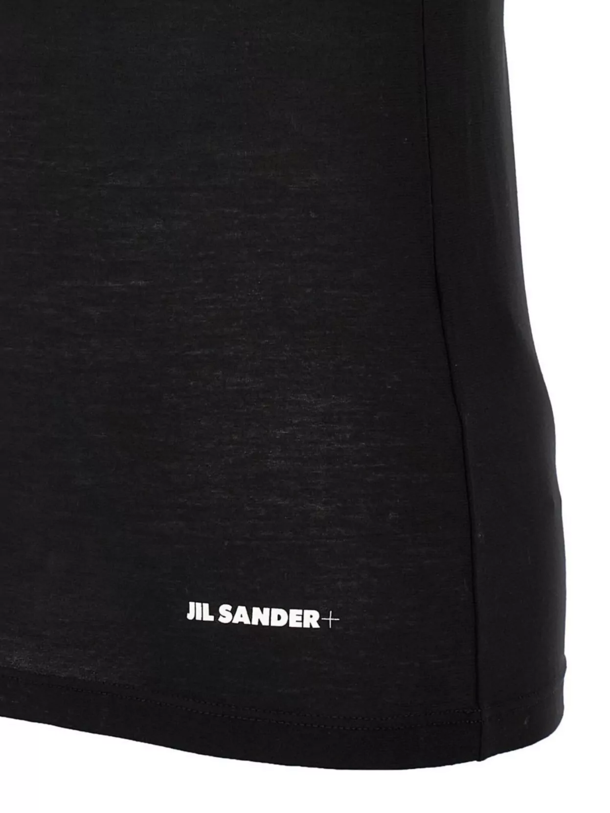 Jil Sander Cotton Logo Tank Top