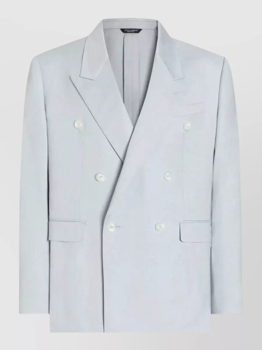 Dolce&Gabbana silk double-breasted jacket