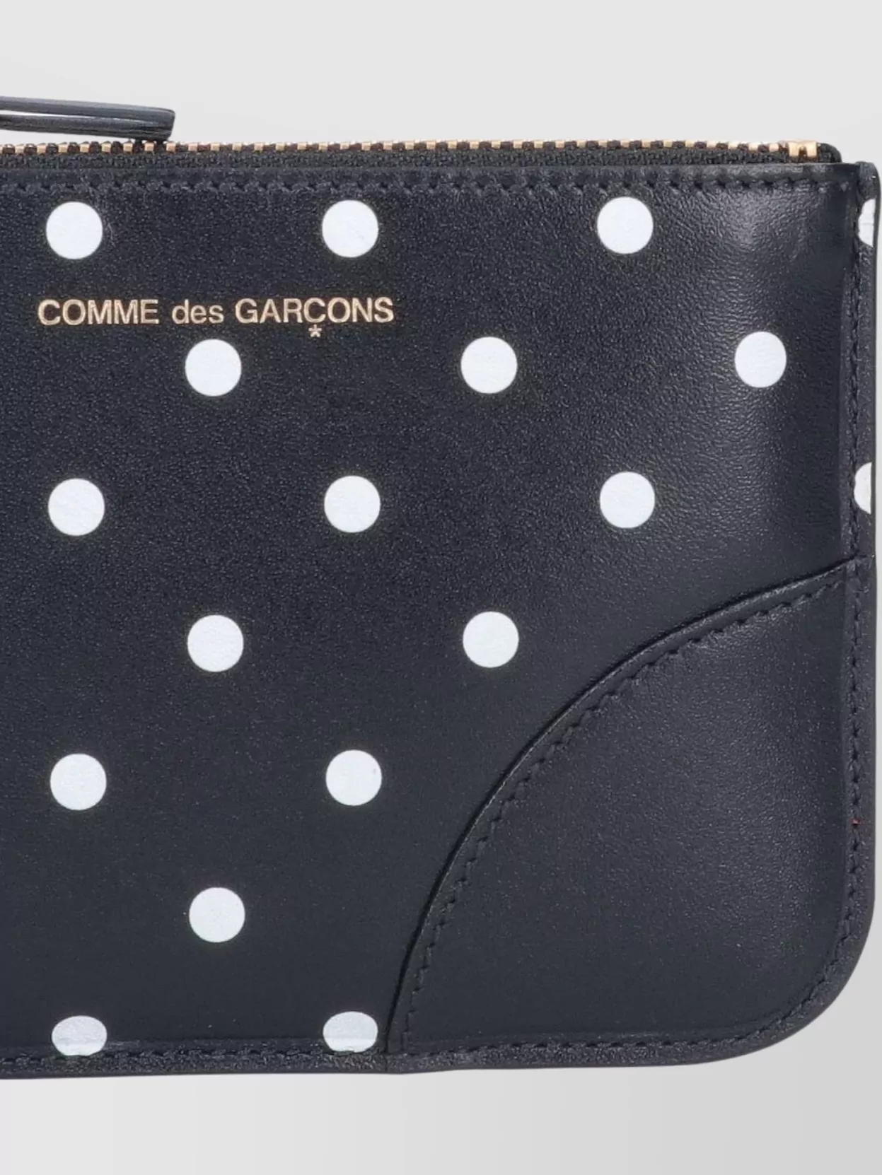Comme Des Garçons Dotted Pattern Leather Accessories