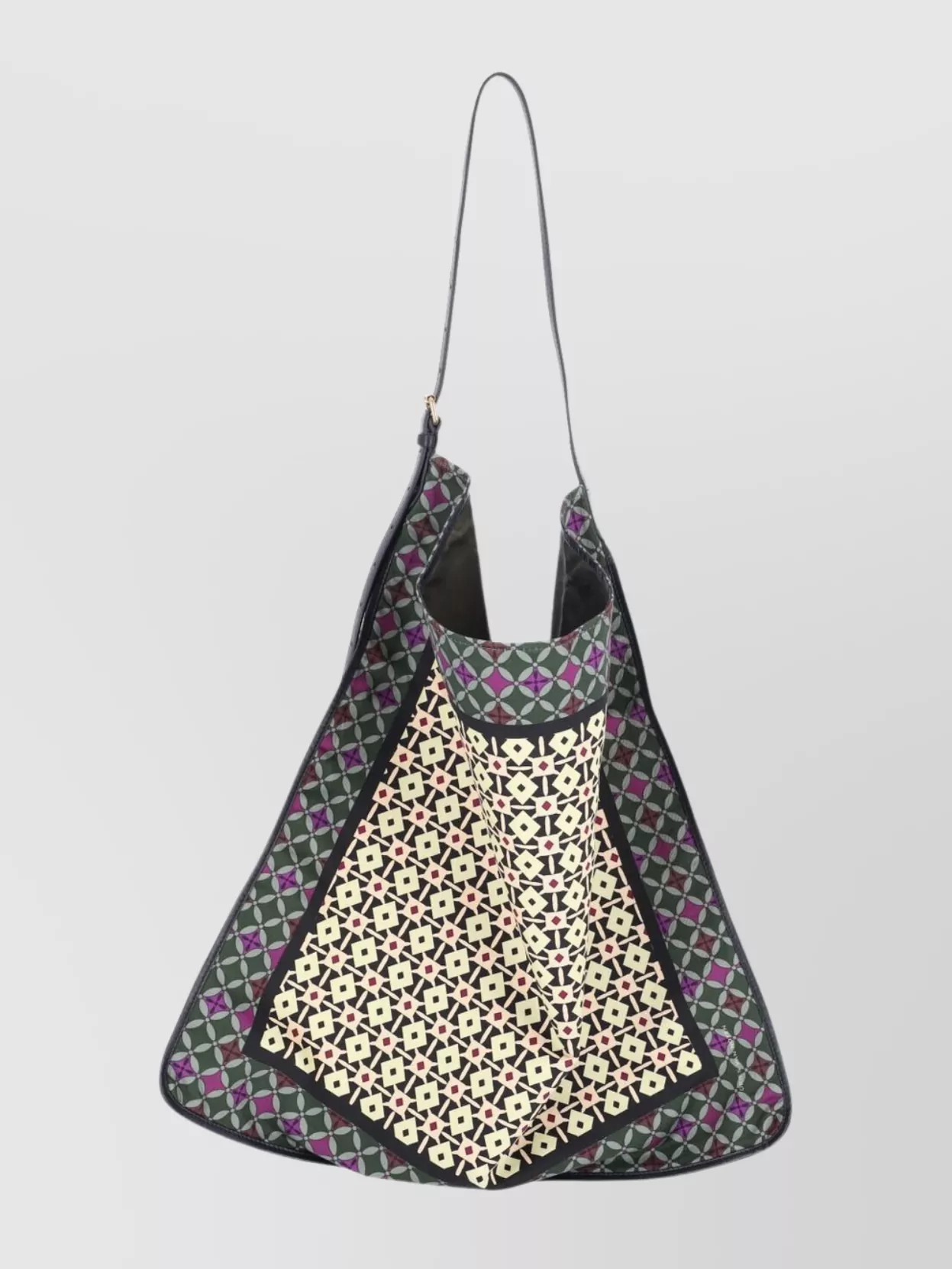 Dries Van Noten Modern Shoulder Bag Buckle Detail