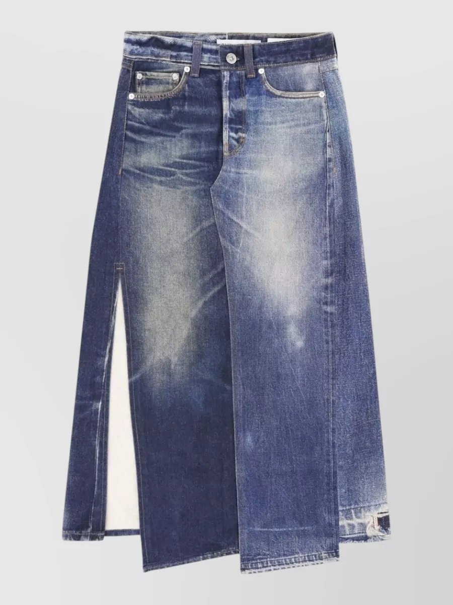 Our Legacy denim midi skirt