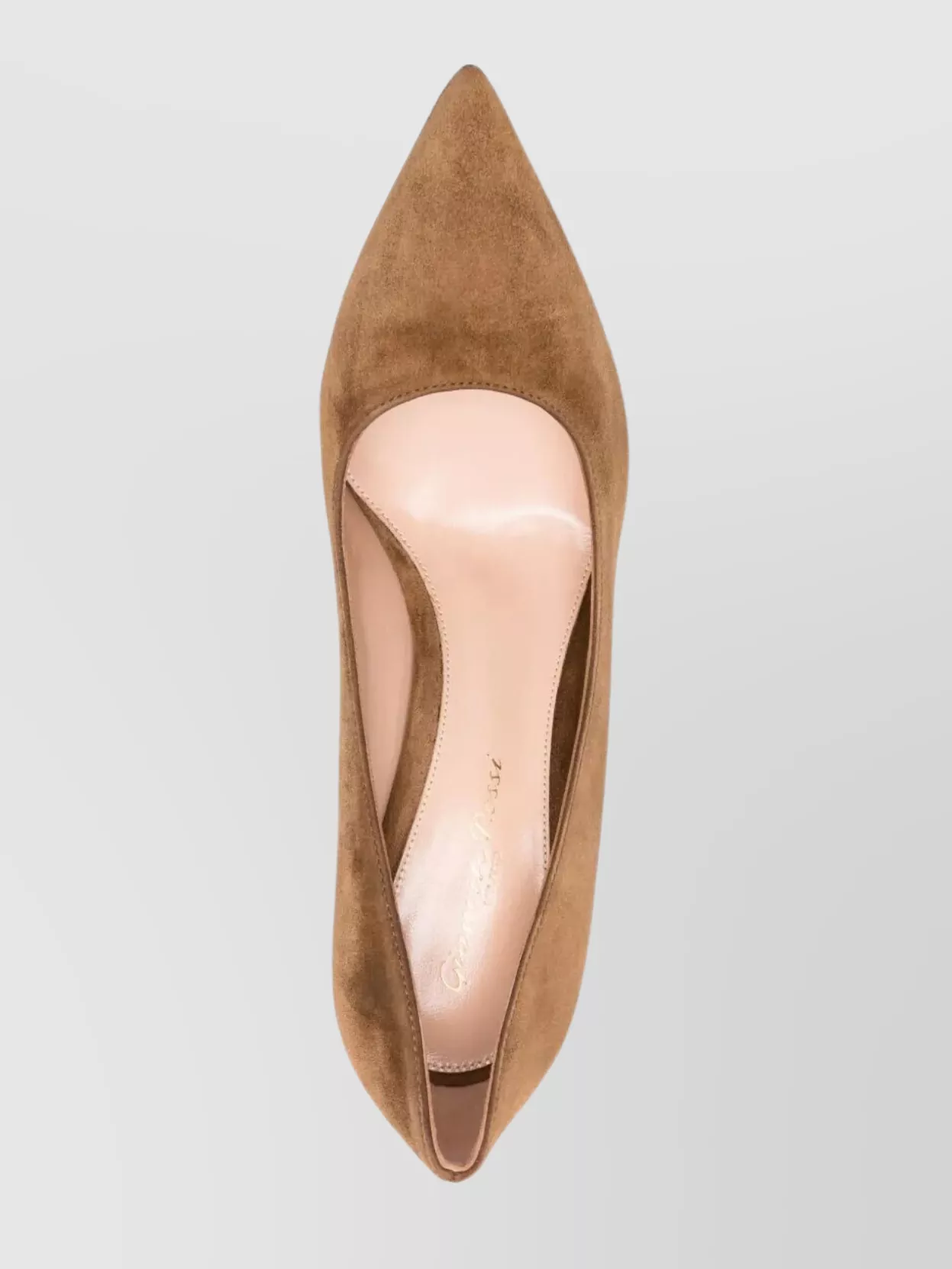 Gianvito Rossi 85 Suede Pointed Toe Stiletto Pumps In Multi