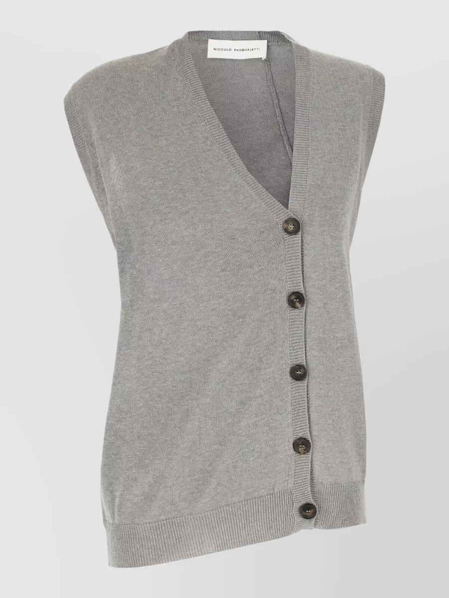 Niccolò Pasqualetti silk blend tank top