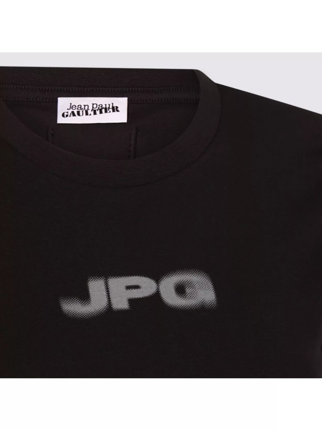 Jean Paul Gaultier Women Stretch Cotton T-shirt In Black