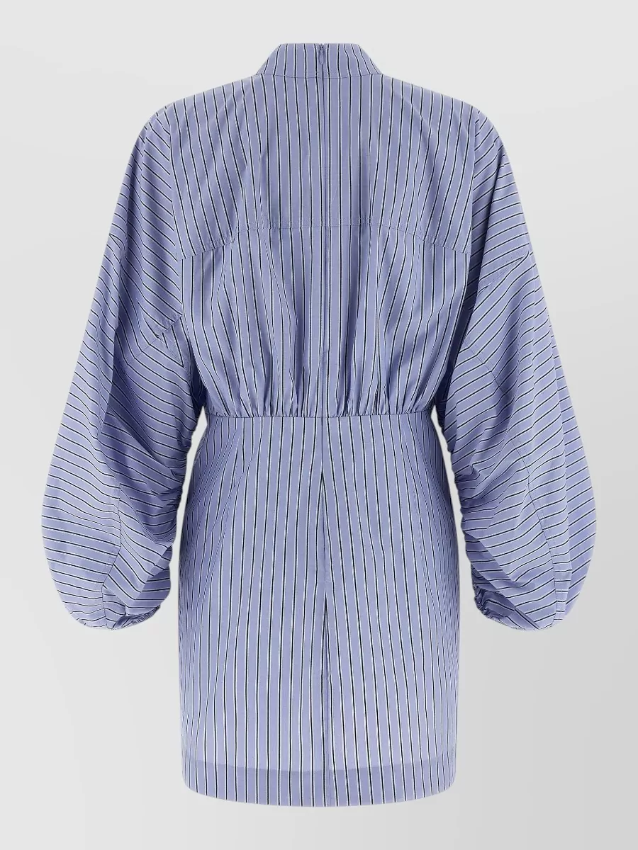 Zimmermann Striped Mini Shirt Dress
