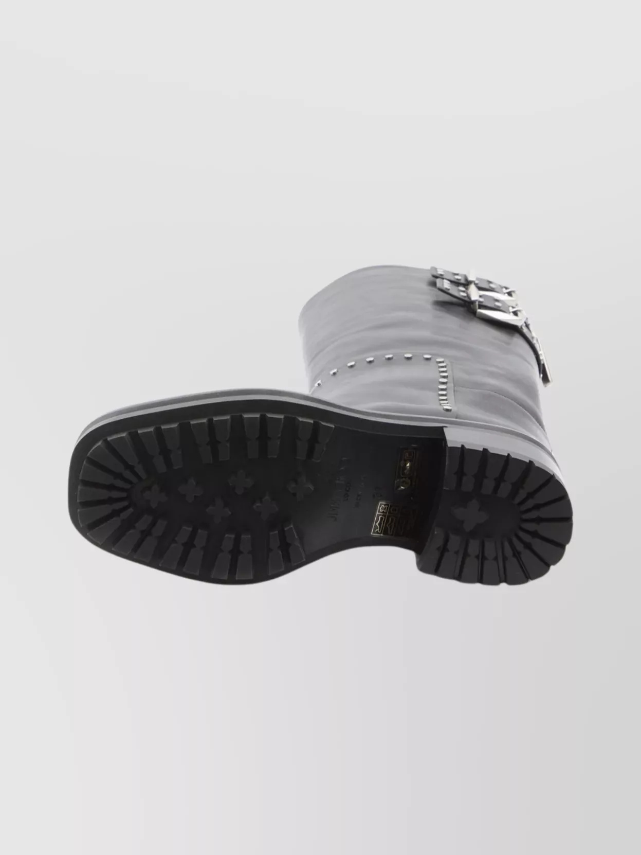 Jimmy Choo Knee-High Tube Boots Stud Detail