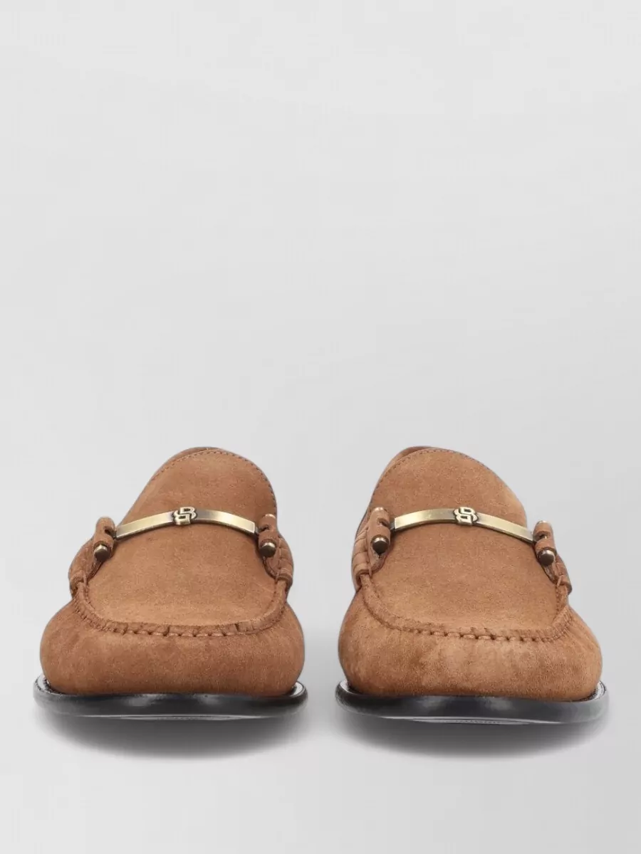 Boss leather loafers