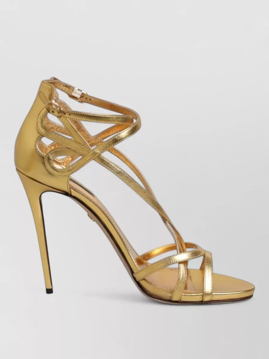 Dolce&Gabbana Lamb Leather Heeled Sandals