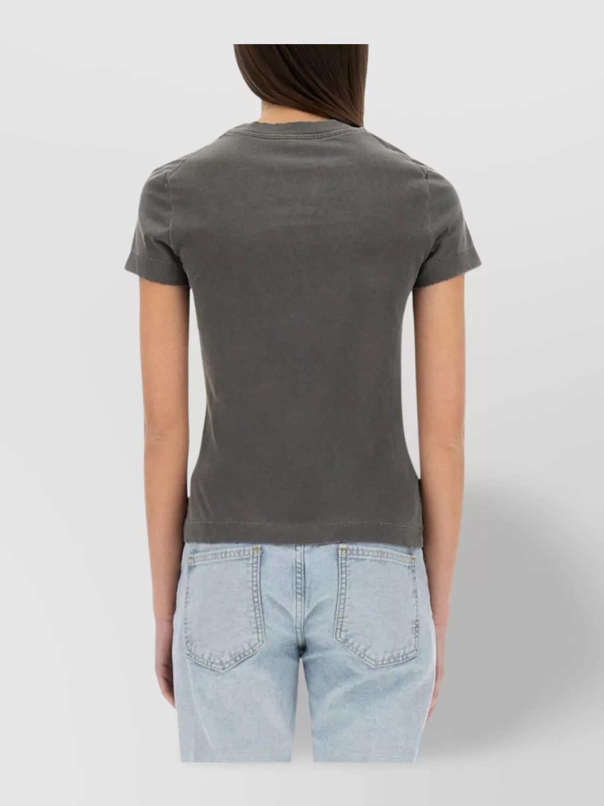 Moschino Logo Crew Neck Slim Fit T-Shirt