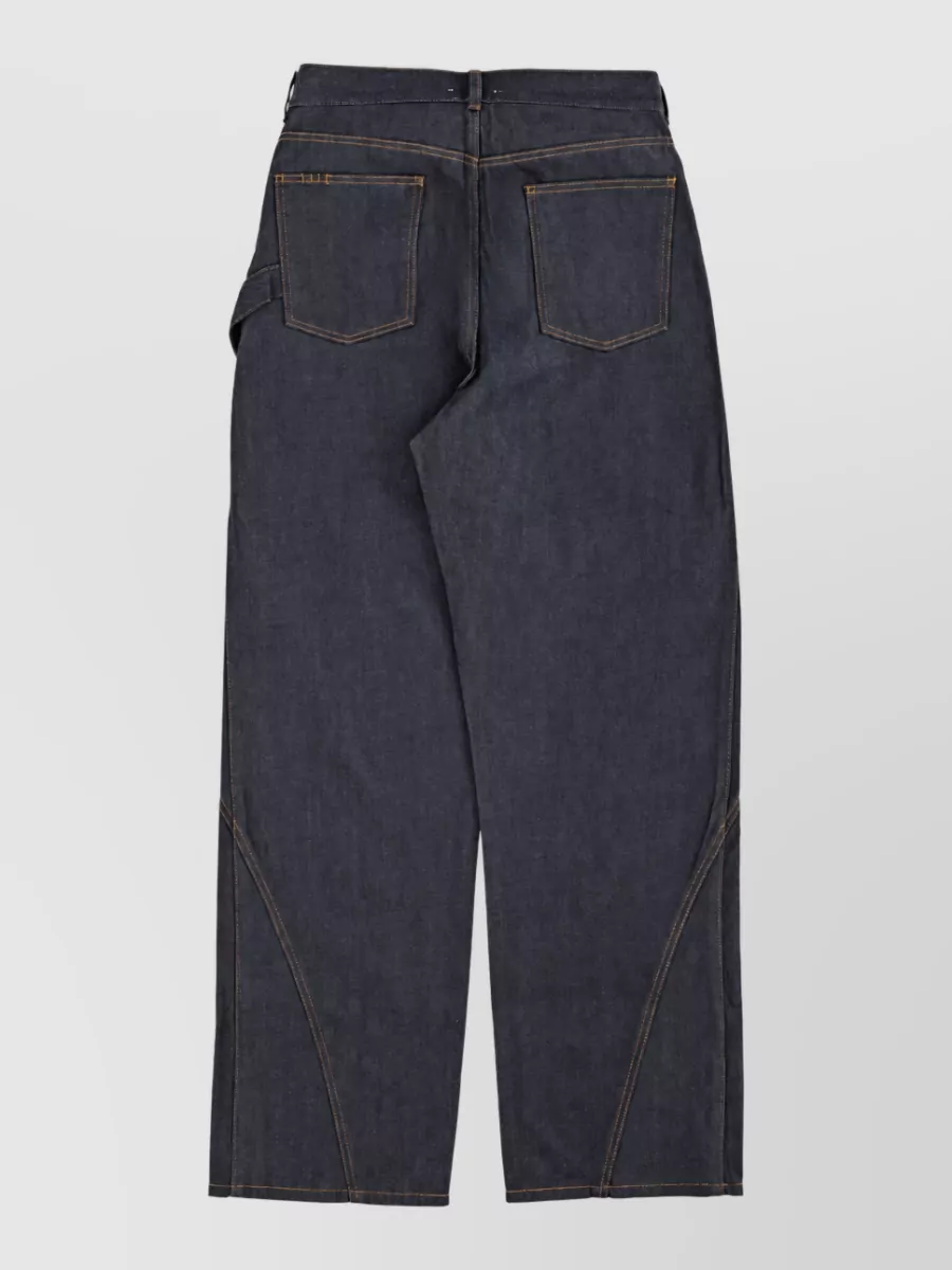Jw Anderson Denim Straight-Leg Jeans