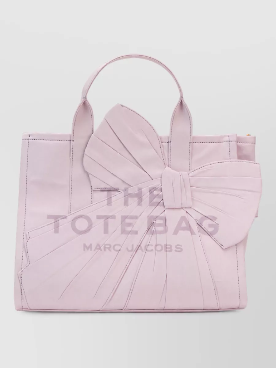Marc Jacobs The Tote Bag Bow M Cotton Tote Bag