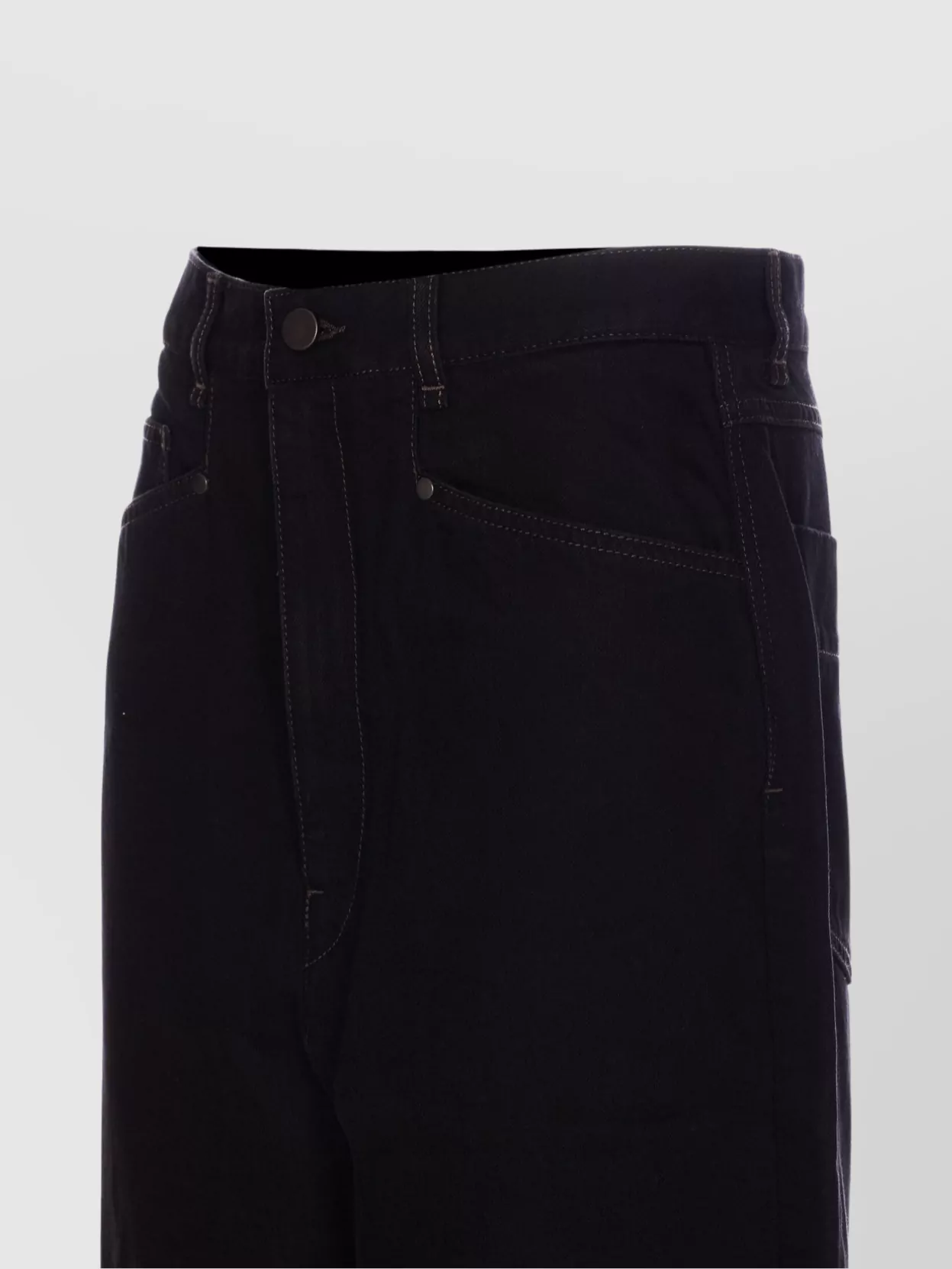 Lemaire High-Rise Waist Straight Leg Trousers
