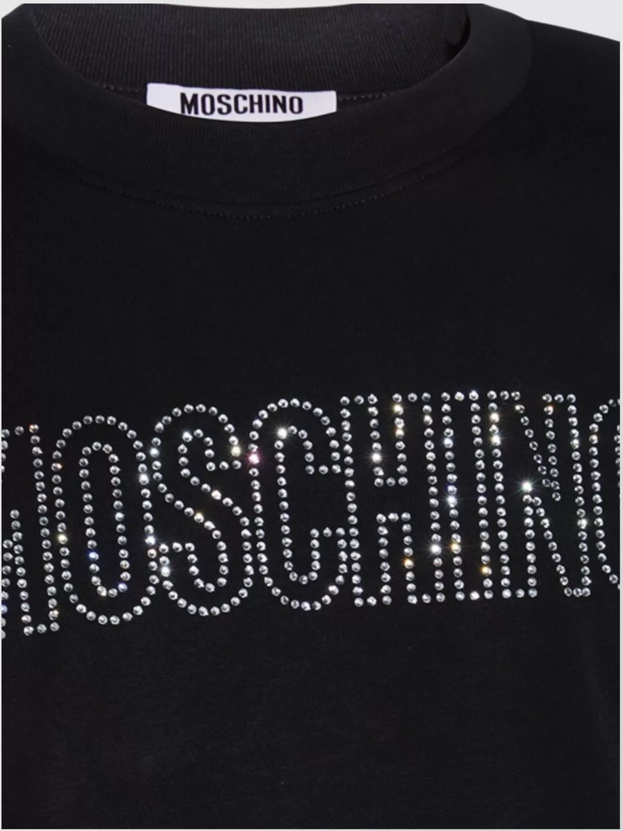 Moschino Embellished Crew Neck T-Shirt
