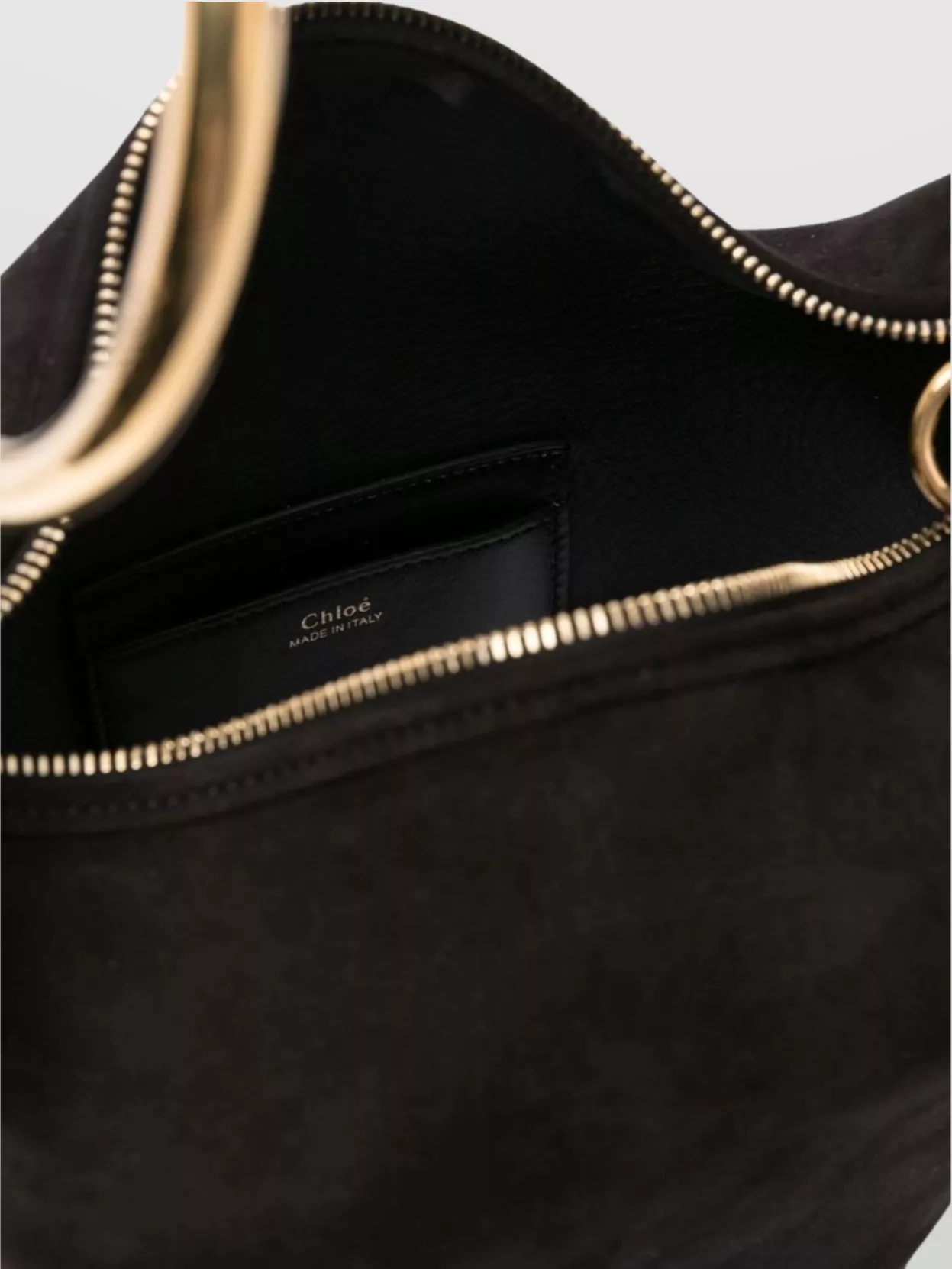 Chloé Chloe Bracelet Small Suede Shoulder Bag