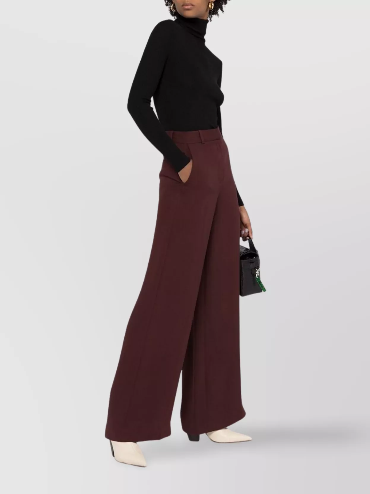 Parosh Fitted Turtleneck Knitwear Long Sleeves