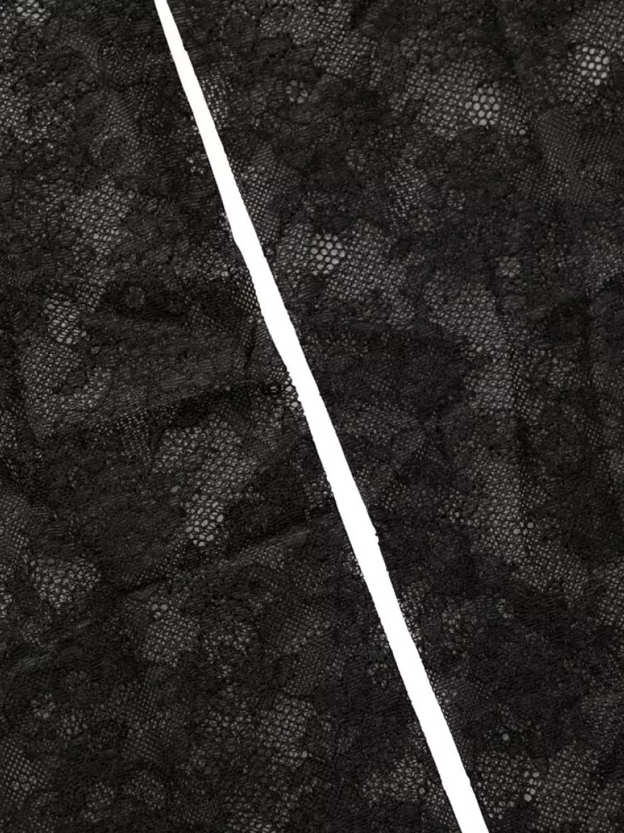Dolce&Gabbana Floral Lace Knee High Socks