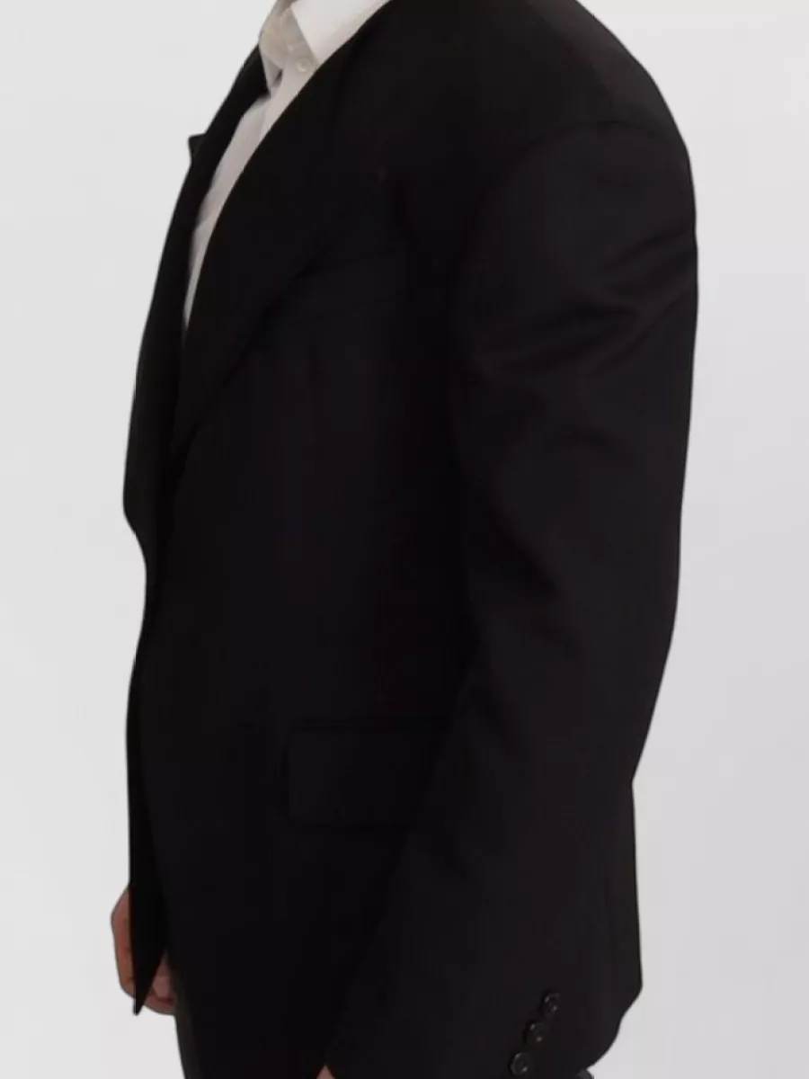 Dolce&Gabbana Single Breasted Wool Blazer