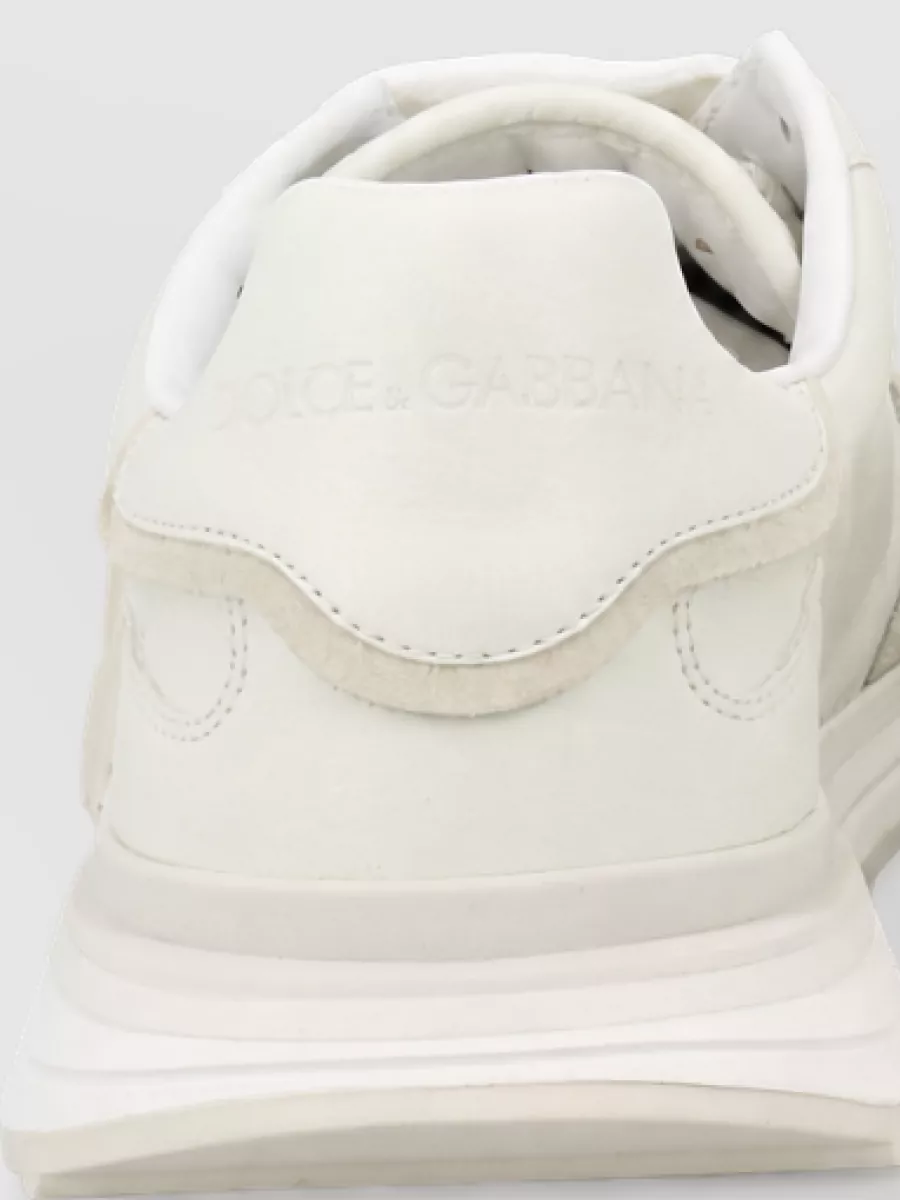 Dolce&Gabbana Leather Athletic Low-Top Sneakers
