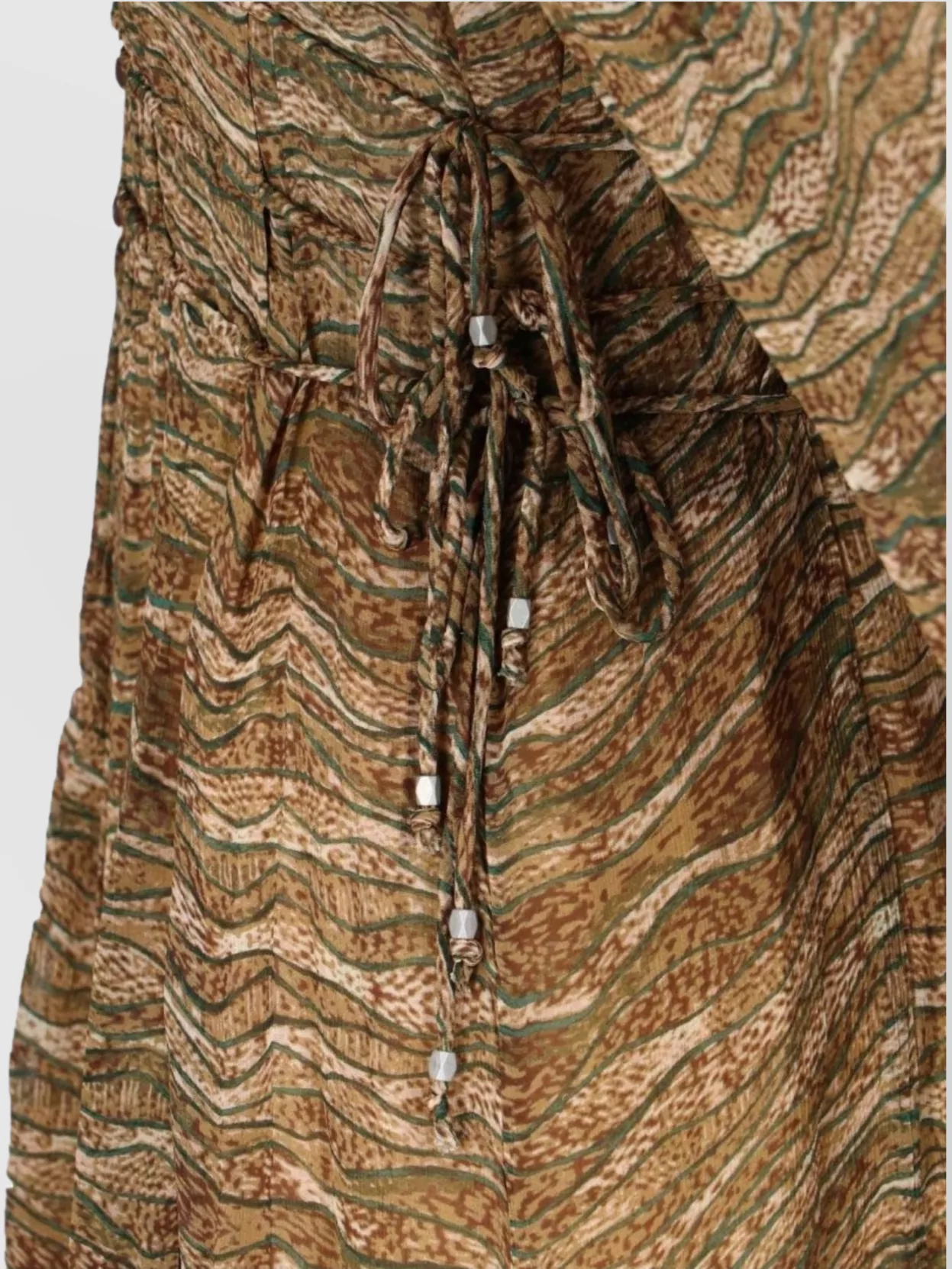 Shop Isabel Marant Étoile Knee Length Dress V-neckline