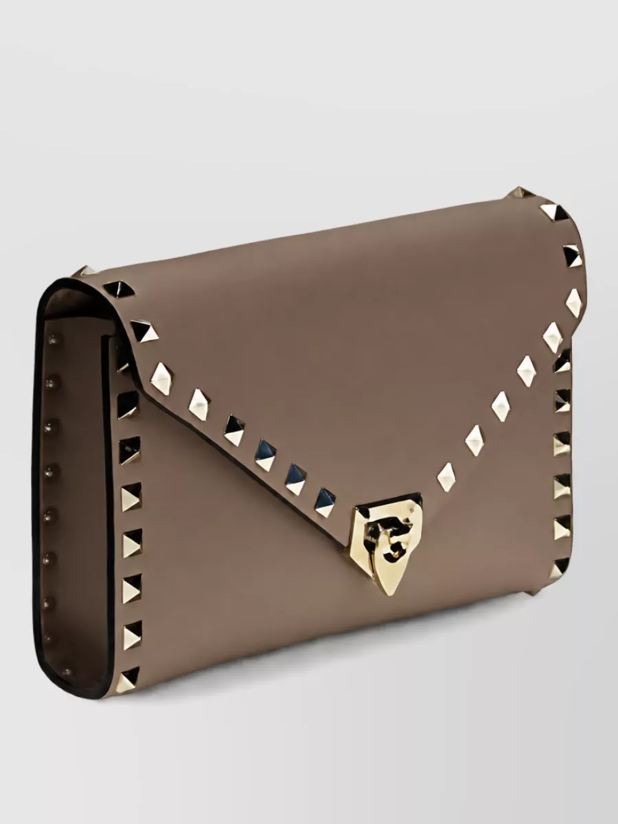 Valentino Leather Clutch Bag