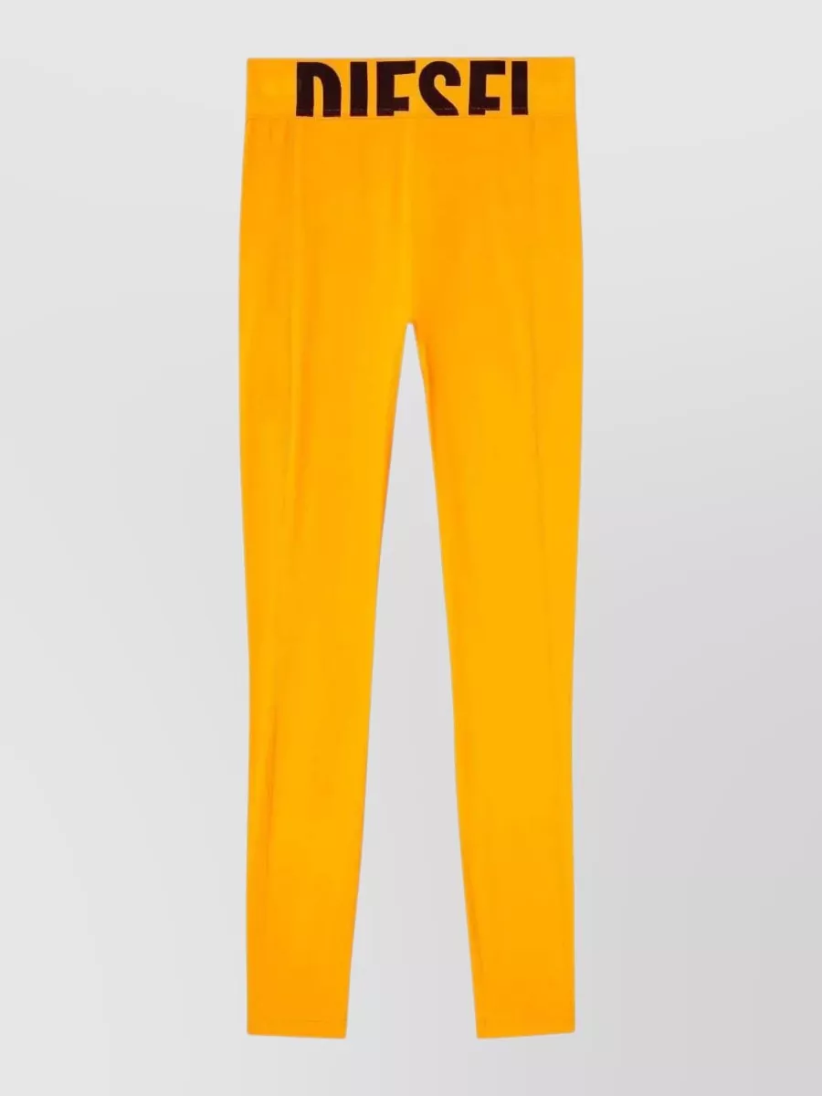Diesel Logo microfiber leggings