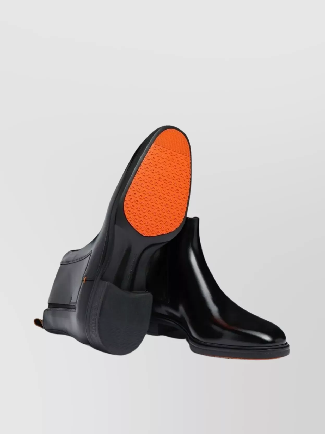 Santoni "Practical" Pull-On Ankle Boots