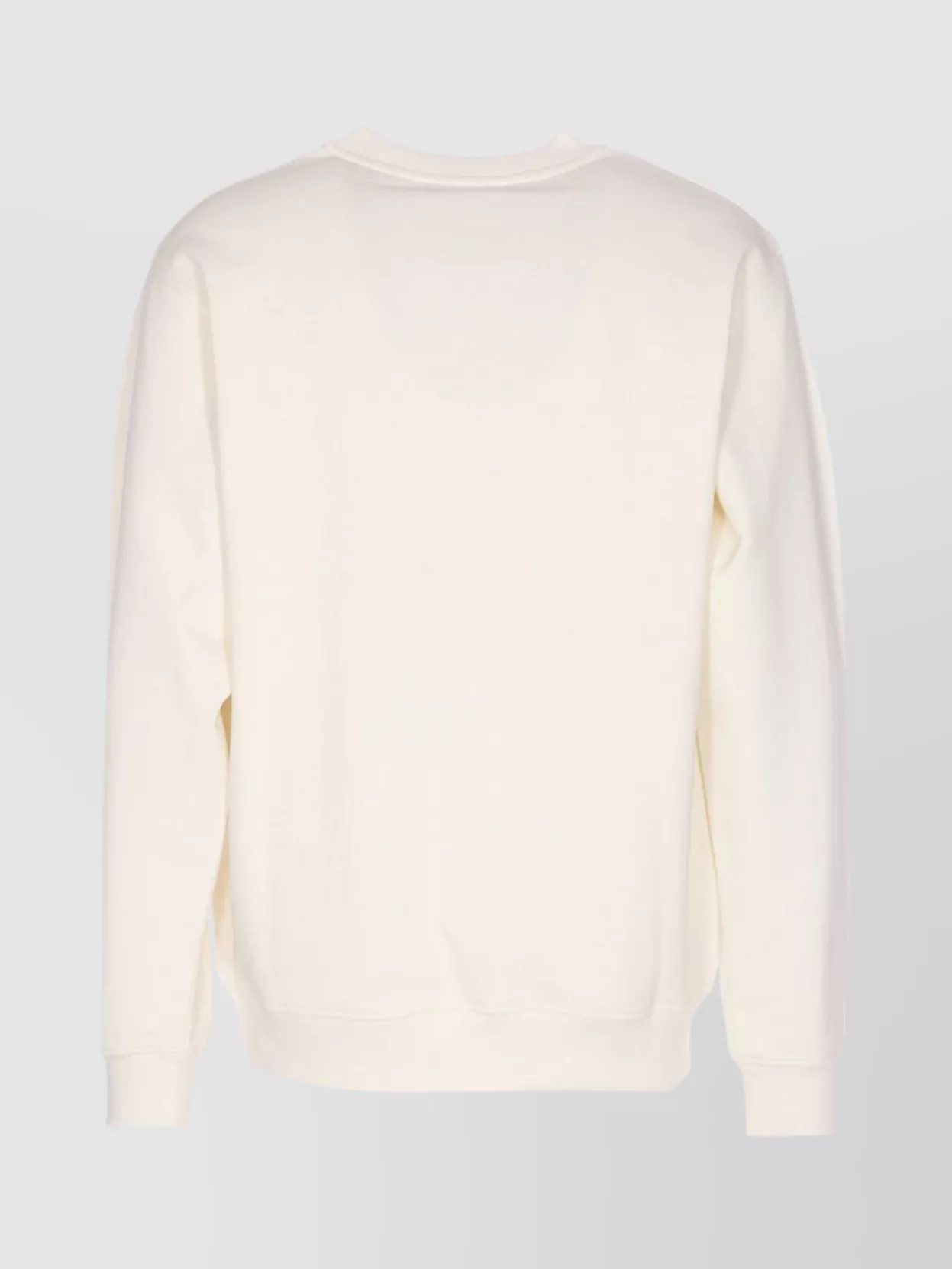 Drôle De Monsieur Long Sleeve Crewneck Sweater Print In Neutral