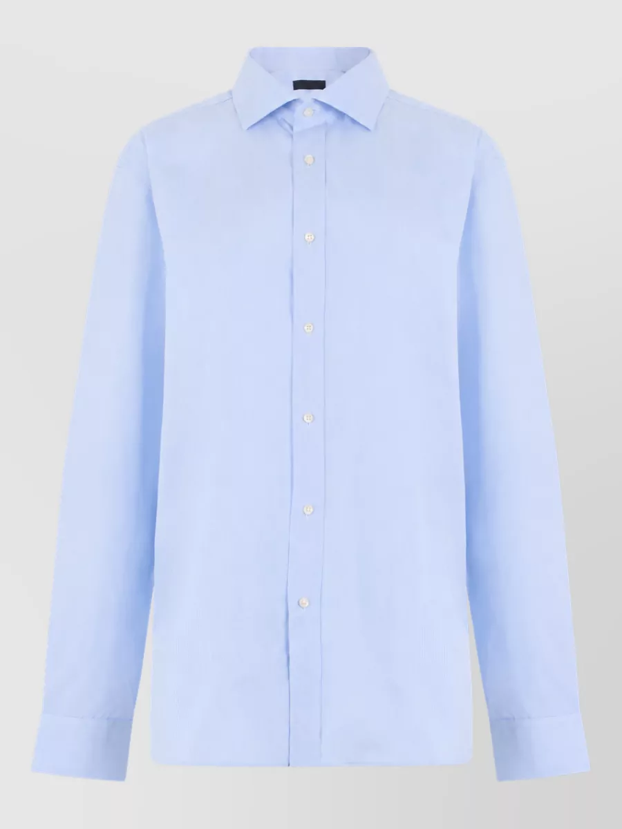 Boss striped cotton shirt