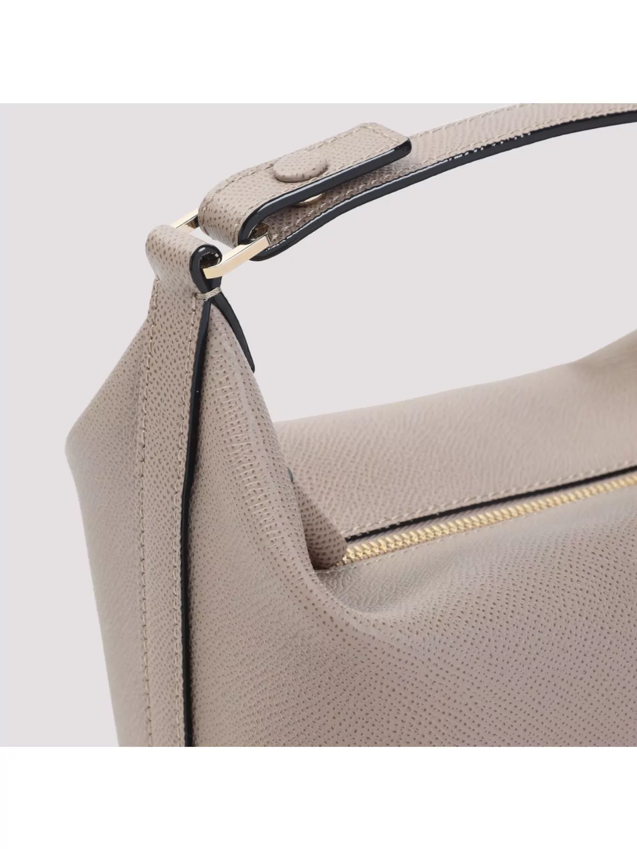 Valextra Textured Leather Mini Bag With Top Handle