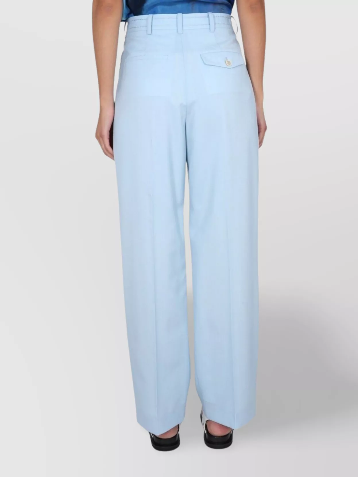 Marni Wide Leg Trousers High Waist