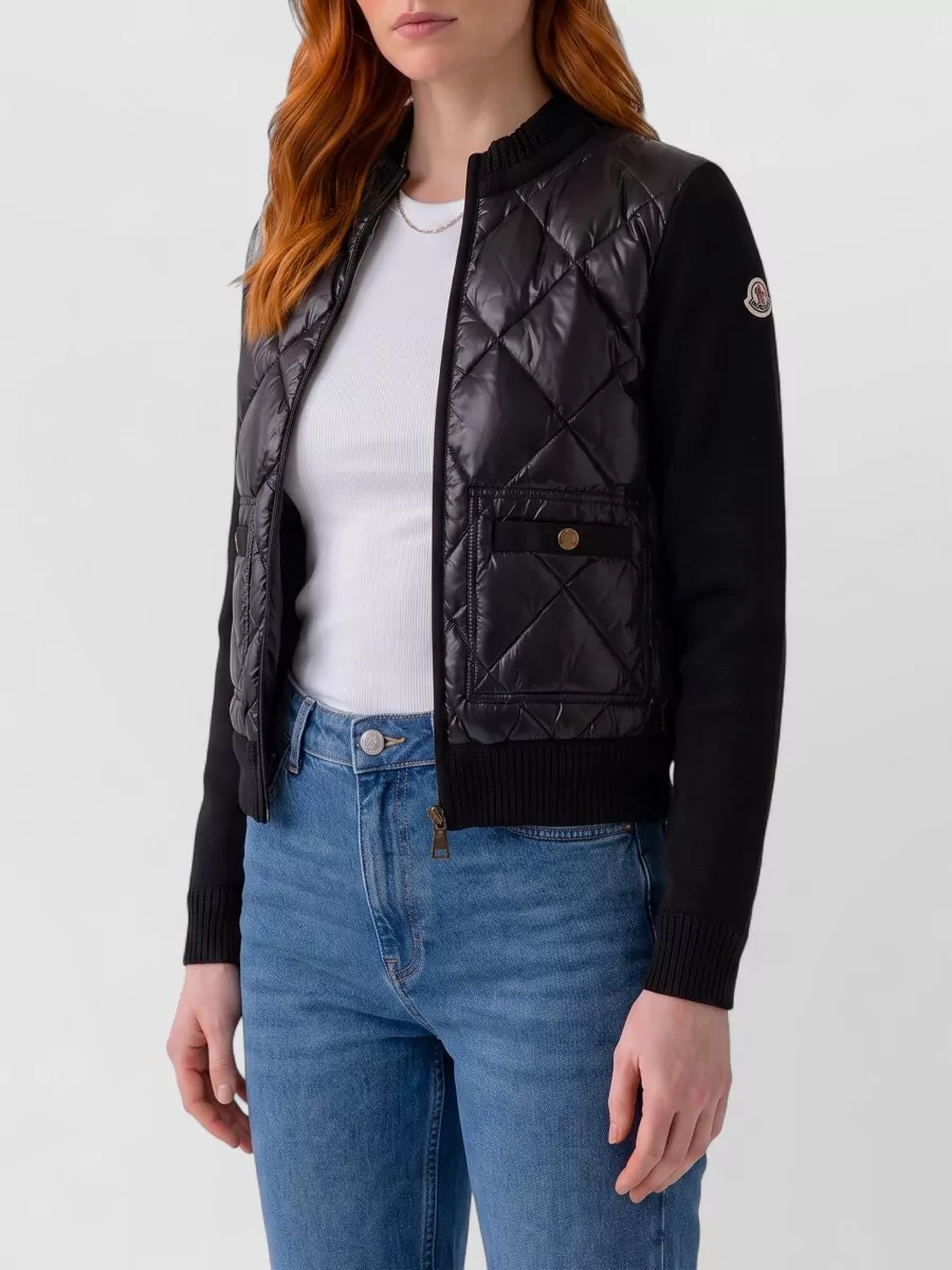 Moncler Down Slim-Fit Quilted Jacket