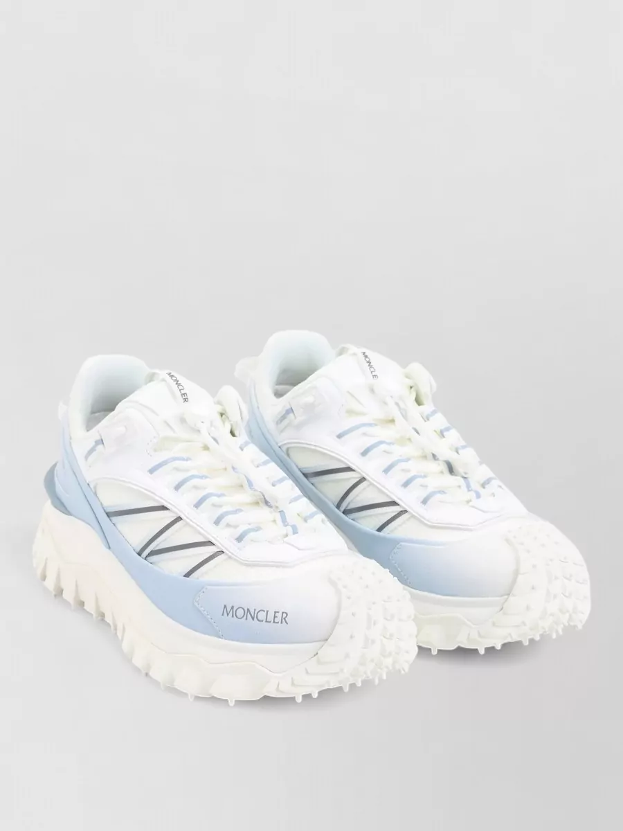 Moncler leather low-top sneakers