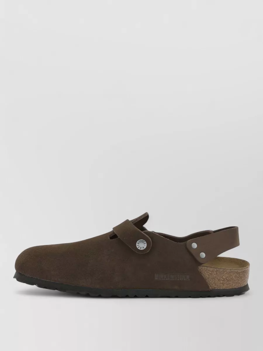 Birkenstock Suede Leather Tokio Sabots