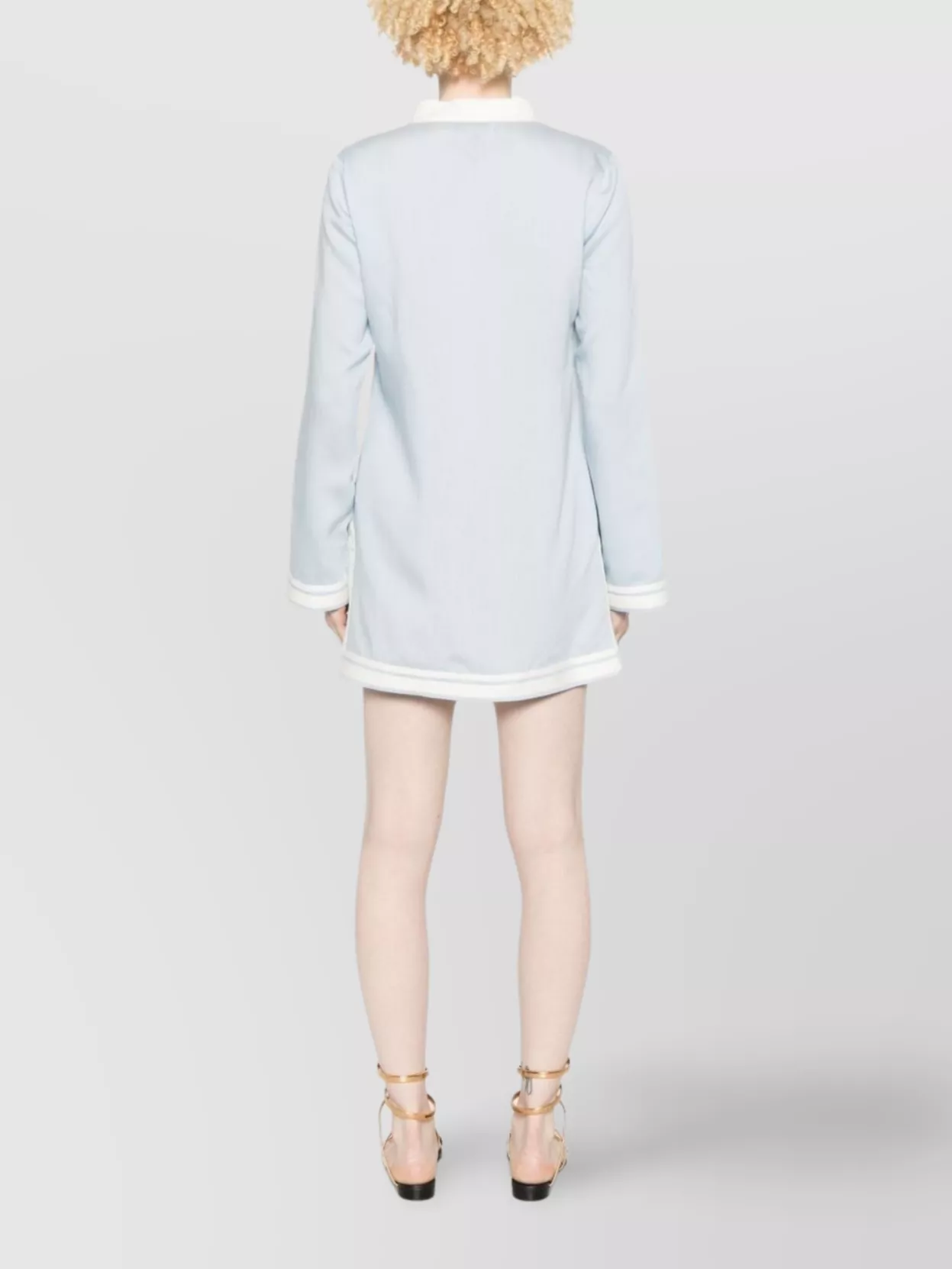 Tory Burch Knee Length Dress Contrast Trim