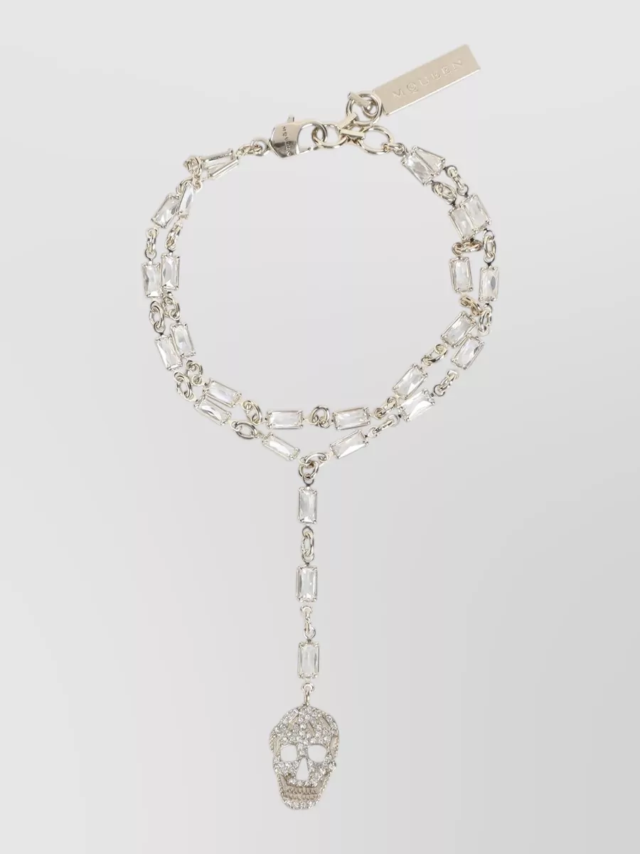 Alexander Mcqueen Skull Charm Bracelet