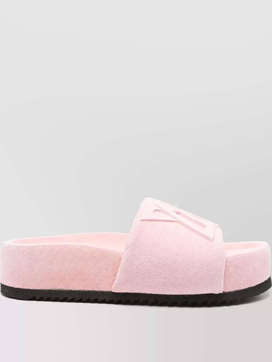 Vic Matie heel sandals almond toe flat sole