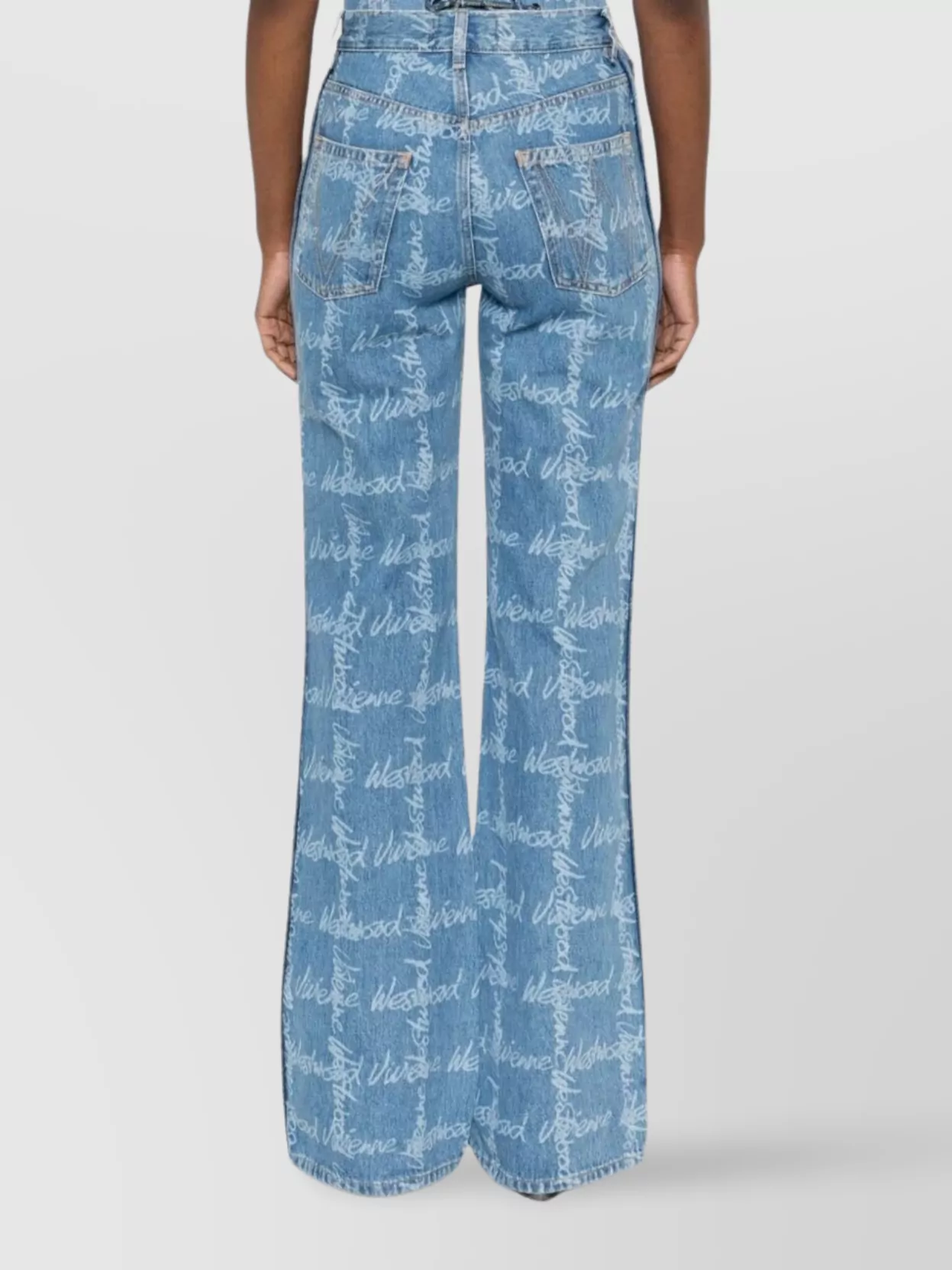 Vivienne Westwood Straight Leg Trousers Belt Loops