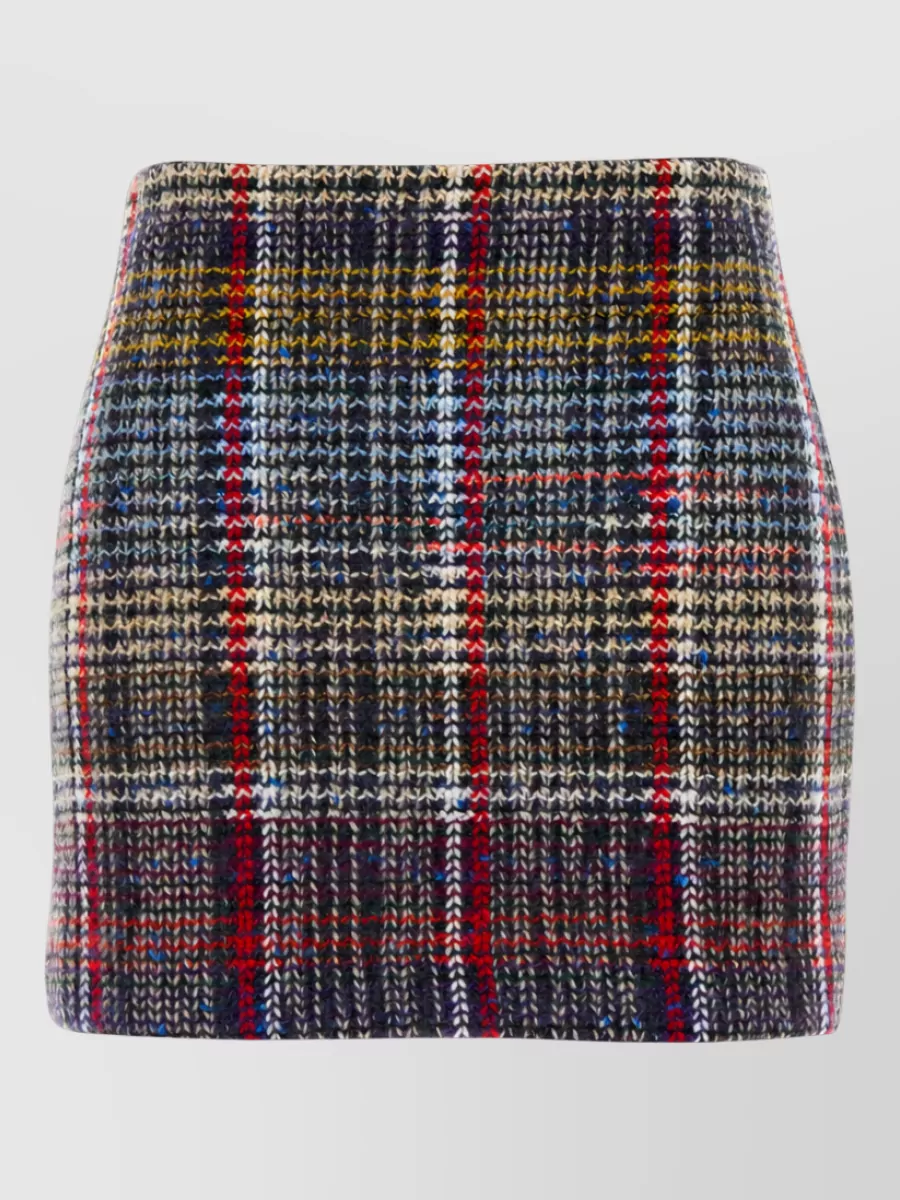Missoni Wool Embroidered Mini Skirt