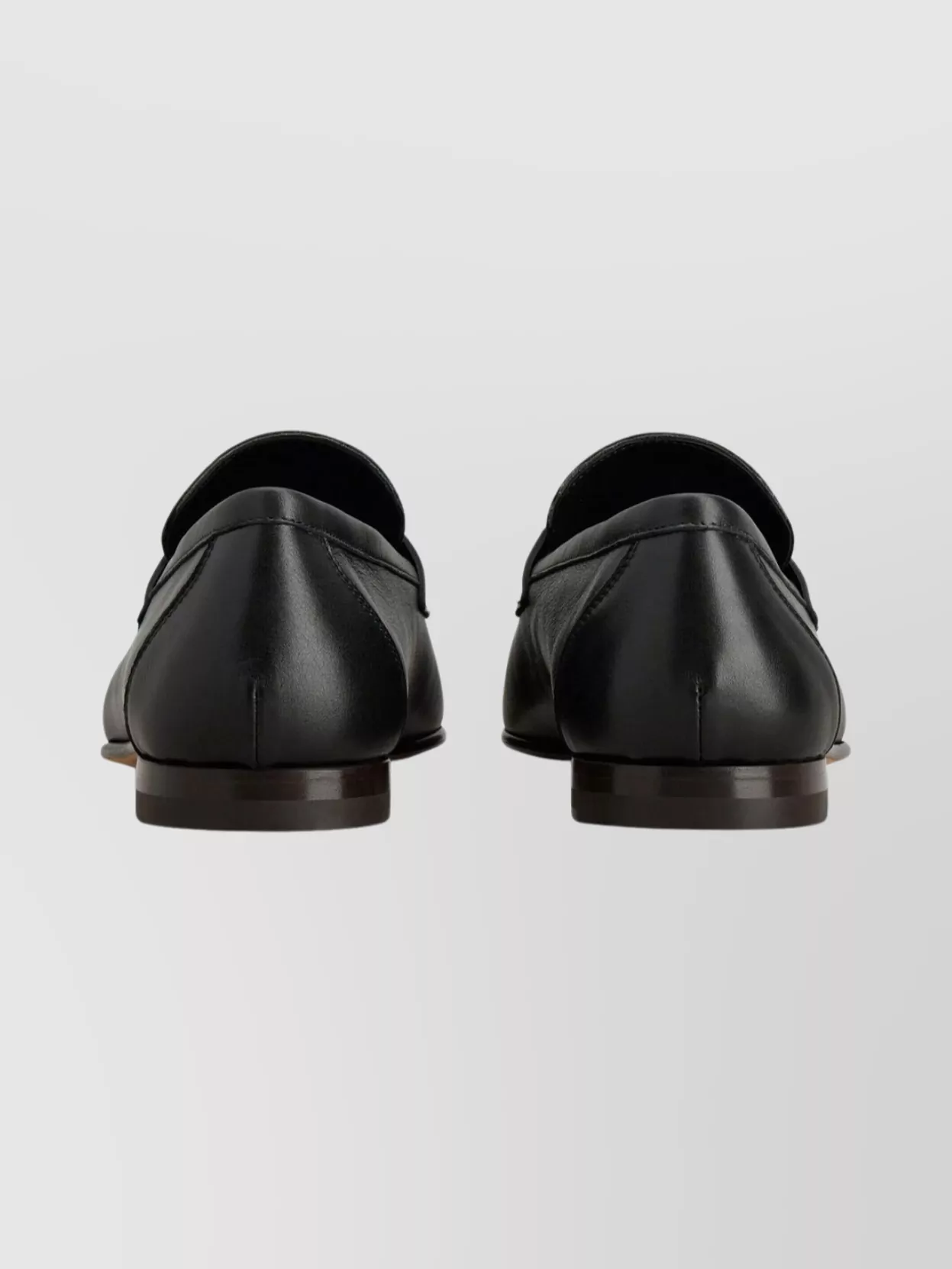 Tod's Round Toe Smooth Finish Loafers