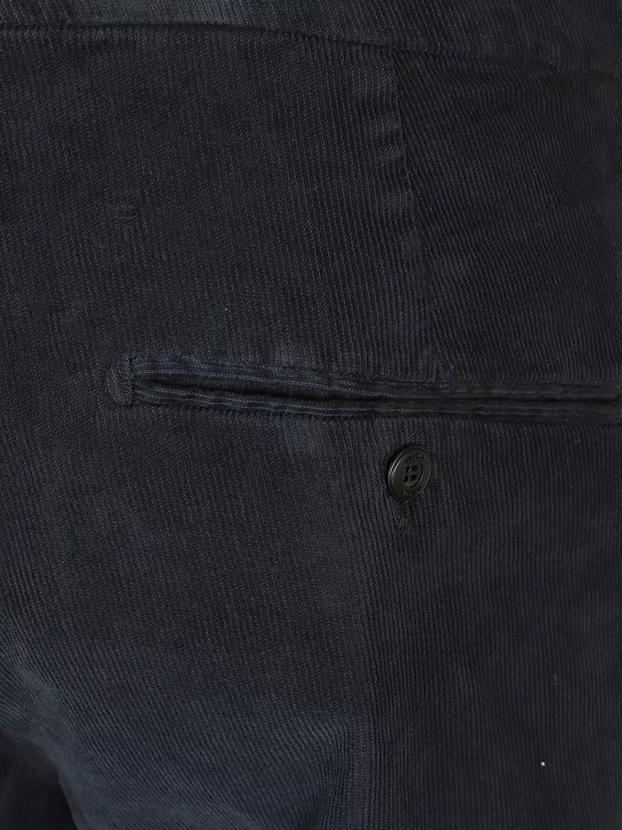 Dondup Ribbed low-rise slim-fit chinos